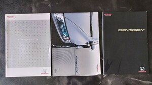  Honda Odyssey catalog HONDA 3 pcs. 