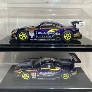 ジャンク エブロ 1/43 WedsSport ADVAN アドバン SC430 2011 2012の画像2