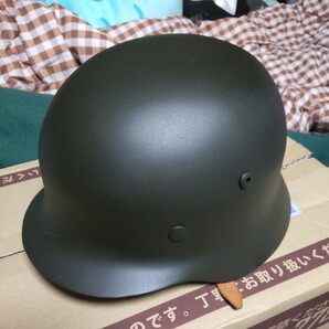 WWⅡドイツ軍 M35/38ヘルメット レプリカの画像1