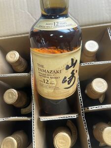 山崎12年　700ml 100周年記念ボトル　12本まとめ売り　シングルモルトウイスキー SUNTORY サントリー 