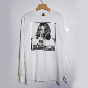 Lサイズ L/S ロンT BLOW ジョニー・デップ Johnny Depp ムービー Tシャツ ブロウ野村訓市 Weber ブルースウェーバー 映画T ムービーT 90s