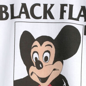 L BLACK FLAG ブラック・フラッグTシャツ 野村訓市 ミッキーマウスの画像2