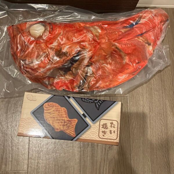 金目鯛とたい焼き ぬいぐるみ