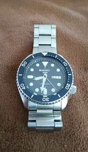 清潔/美品部類/稼動品★SEIKO 5 SPORTS★逆輸入4R36-07G0/SRPD51K1 海外★自動巻き(手巻付)Sports Styleダイバーズウォッチネイビー紺