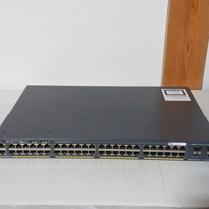 CISCO★Catalyst 2960-X Series★WS-C2960X-48TS-L V03★現状引き渡し 通電確認のみ　B4②