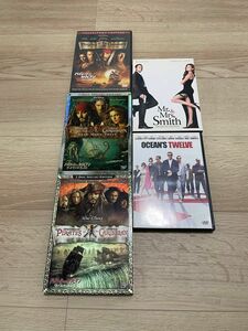 パイレーツオブカリビアン他 DVD5本セット＋ポストカード