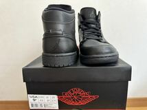 送料無料 27.5cm ナイキ エアジョーダン1 ミッドブラック AIR JORDAN1 MID Black US9.5 未使用正規品　マイケル シカゴブルズ NBA_画像8