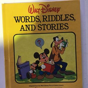 ディズニー WORDS,RIDDLES,AND STORIES A Bantam BEGIN-TO-LEARN BOOK
