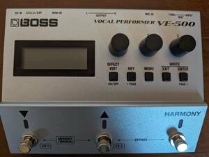 BOSS VE-500 ボーカル・パフォーマー / エフェクター / 高音質 / 多機能