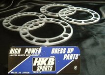 ★HKB ホイールスペーサー★4WD用 PCD：139.7-5穴 厚み 5ｍｍ (4枚セット)★ジムニー JB64W等_画像2