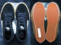 SALE！ 送料無料！【新品】US10 28cm VANS バンズ SKATE SK8-HI スケート スケート ハイ ブラック/ガム スケハイ_画像8