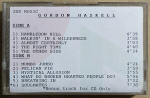 Gordon Haskell★英Orig.カセット/King Crimson/SSW