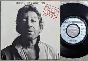 Serge Gainsbourg-You're Under Arrest★仏Orig.7&#34;