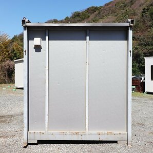 【現状渡し】 コンテナハウス 3坪 大町モータース GAIA-30 スペースハウス 建設機械 福岡 未整備 別途配送料(要見積) 売切り 中古 No.4667の画像5