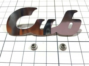 ホンダ C100 C102 C105 CM91 C50 C70 フロントカバーエンブレム honda emblem cub vela_parts 0210