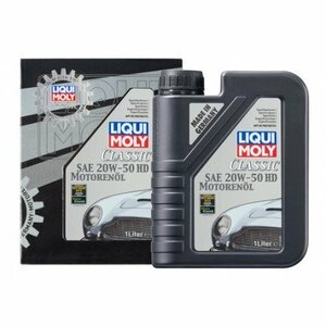 LIQUI MOLY リキモリ クラシックモーターオイル SAE 20W50 1L 1128 エンジンオイル 20W-50 1L 1リットル Classic Motoroil