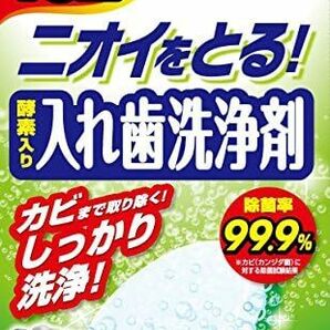 酵素入り入れ歯洗浄剤 部分入れ歯用 132錠の画像1