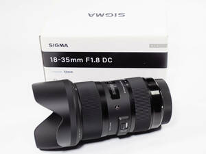 ◆美品◆SIGMA Art 18-35mm F1.8 DC HSM（キヤノンEF用）元箱、付属品付き