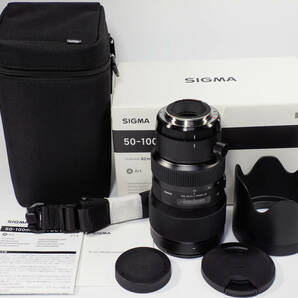 [美品]SIGMA Art 50-100mm F1.8 DC HSM (キヤノンEF用)元箱付き、付属品付きの画像2