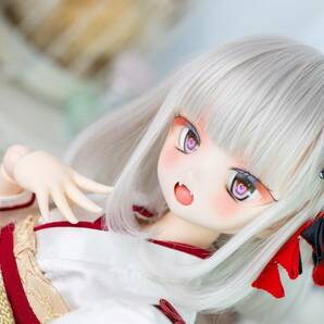 DDH-01 セミホワイト肌 カスタムヘッド ソフビ盛り 開口 【koyallection】 の画像9