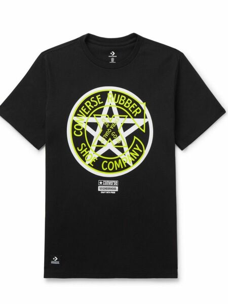 CONVERSE neighborhood Tシャツ Tee 黒