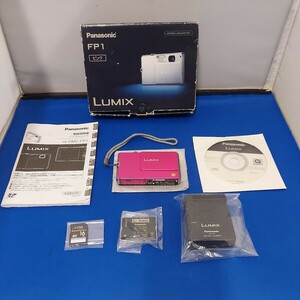 動作確認済 Panasonic/パナソニック LUMIX DMC‐FP1 コンパクト デジタルカメラ/デジカメ 12MEGA PIXELS 充電器 バッテリー SDカード 取説