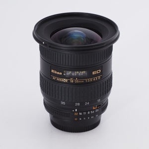Nikon ニコン 広角ズームレンズ Ai AF Zoom-Nikkor 18-35mm F3.5-4.5D IF-ED Fマウント #9484