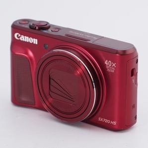 Canon キヤノン コンパクトデジタルカメラ PowerShot SX720 HS レッド 光学40倍ズーム PSSX720HSRE #9549の画像3