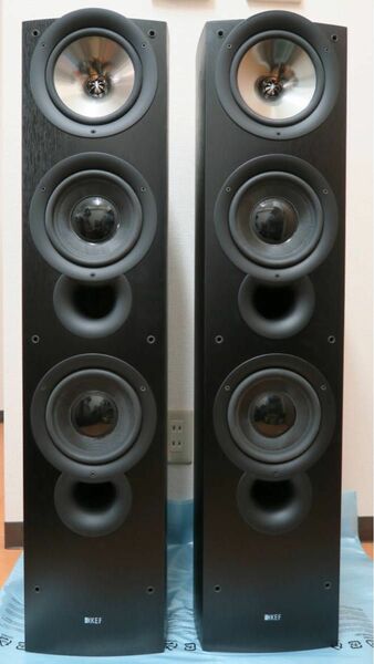 KEF-iQ90 ブラックアッシュ★ペア★