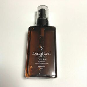 〈新品・未開封品〉ハーバルリーフ オーガニック ヘアオイル フレッシュティーの香り 100mL