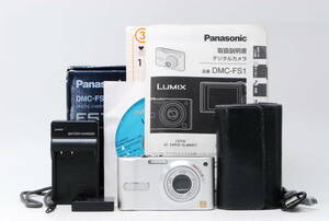 【美品】 パナソニック Panasonic LUMIX DMC-FS1 ≪元箱、