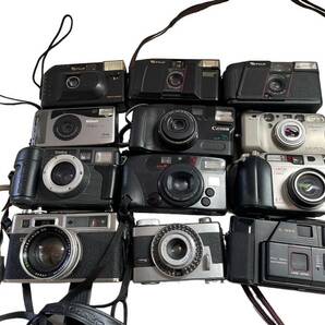 【0405-24】【1円〜】カメラ12個まとめ売り Nikon 富士フィルム Canon MINOLTA 中古品 現状品 動作未確認の画像1