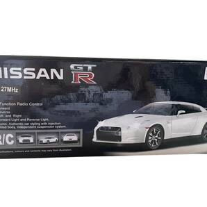 【0422-91】【新品未使用】RASTAR ラスター NISSAN ニッサン GTR ラジコン R/C SCALE:1/24 日産 おもちゃホワイト コレクションの画像7
