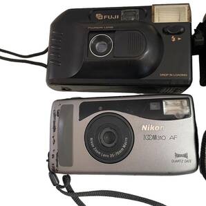 【0405-24】【1円〜】カメラ12個まとめ売り Nikon 富士フィルム Canon MINOLTA 中古品 現状品 動作未確認の画像2