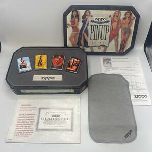 #30744【未使用品】ZIPPO ジッポー 1996 Collectible of the Year PINUP girls ピンナップガールの画像1