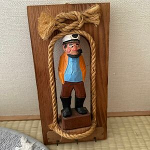 木製壁掛けセーラーM　セーラー人形　sailor 船員