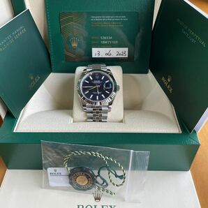 ROLEX デイトジャスト OYSTER PERPETUAL DATEJUSTオイスターパーペチュアル 126334 腕時計 の画像1