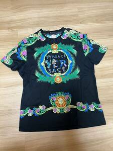 VERSACE Versace GIANNI VERSACE short sleeves T-shirt 2XL cotton 100%