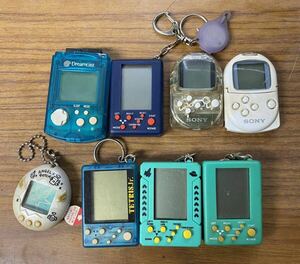 [ Junk ] Dreamcast PocketStation Tamagotchi / mobile game machine body / * operation no check retro game together set 