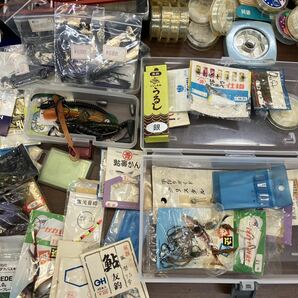 釣り具 リール ルアー 仕掛け 釣り針 ウキ 釣り糸 ワーム オモリ 釣具 海釣り 渓流釣り フィッシング 仕掛け おもり 未使用 まとめての画像9