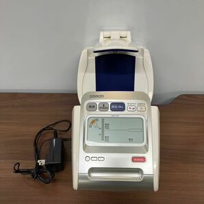 OMRON オムロンデジタル自動血圧計 HEM-1020 HEM-1021 上腕式 血圧計 製造番号 6W デジタル表示方式 健康器具 上腕式血圧計 の画像1