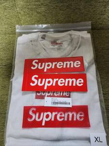 新品/即日発送/国内正規/ XLサイズ Supreme MM6 Maison Margiela Box Logo Tee White マルジェラ 白