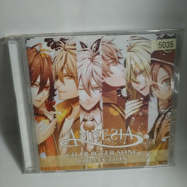 レンタル落ちＣＤ アムネシア ＡＭＮＥＳＩＡ ＣＨＡＲＡＣＴＥＲ ＳＯＮＧ ＣＯＬＬＥＣＴＩＯＮ （アニメーション）