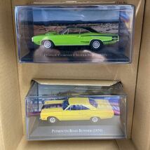 デアゴスティーニ アメリカンカーコレクション 1/43 #16 #17 セット DODGE CORONET SUPER BEE 1970 PLYMOUTH ROAD RUNNER アメ車 ミニカー_画像4