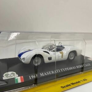 デルプラド世界のレーシングカーコレクション 1/43 MASERATI TYPE 60/61 BIRD CAGE 1961 #7 マセラティ タイプ バードケージ ミニカー