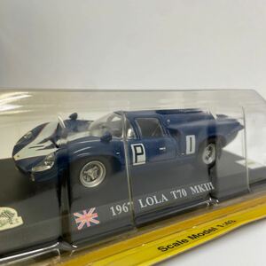 デルプラド世界のレーシングカーコレクション 1/43 LOLA T70 MKⅢ 1967 #1 ローラ マーク 3 ミニカー モデルカー