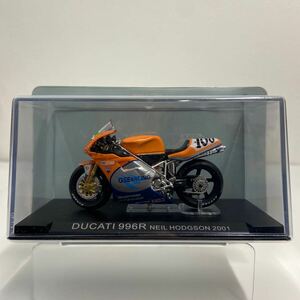 デアゴスティーニ チャンピオンバイクコレクション 1/24 DUCATI 996R Neil Hodgson #100 2001 ドゥカティ MOTOGP ミニカー