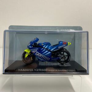 デアゴスティーニ チャンピオンバイクコレクション 1/24 YAMAHA YZR500 S.Nakano #56 2001 ヤマハ 中野真矢 ミニカー MOTOGP