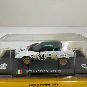 デルプラド世界のレーシングカーコレクション 1/43 LANCIA STRATOS 1975 #14 ランチア ストラトス モンテカルロ ラリー ミニカーの画像3