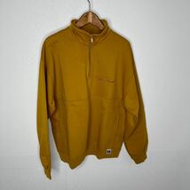 【新品・未使用】 BEN DAVIS メンズ ビッグ スクリプト ハーフ ジップ スウェット ( C-24380013 Big Script Half Zip Sweat )ジップアップ_画像2